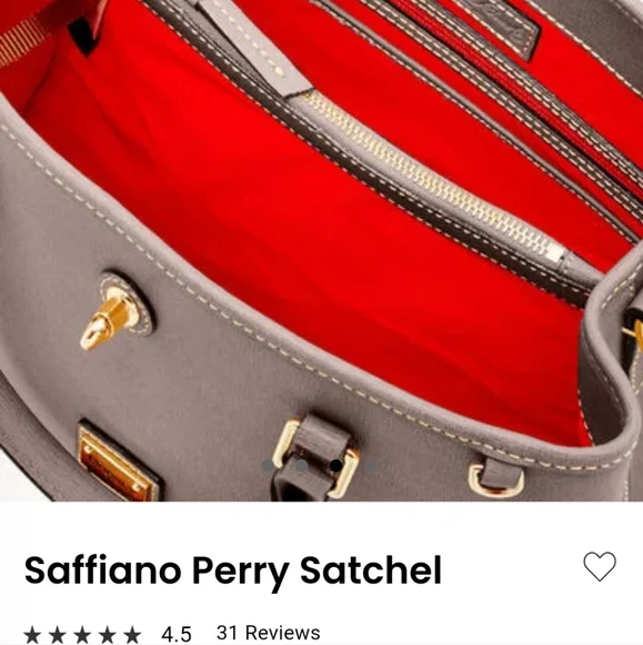 NWT satchel Dooney and Bourke